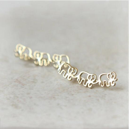 Daisy Stud Earrings – Gold & Silver Alloy Flower Jewelry for Women