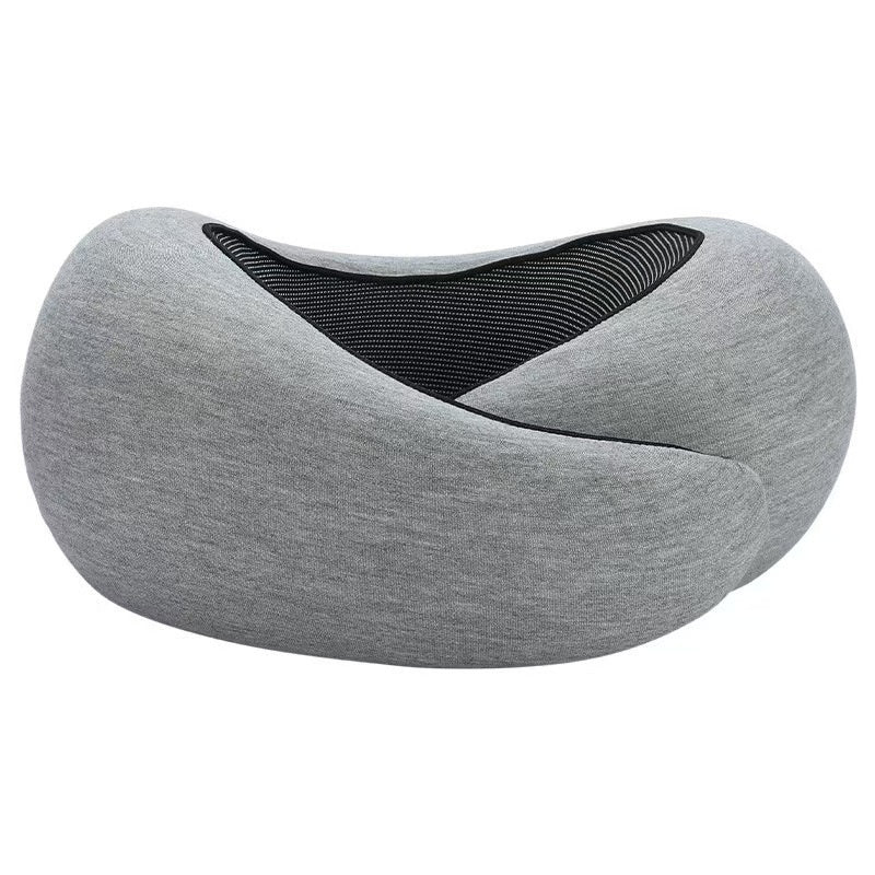 U-Shape Memory Foam Travel Neck Pillow – Adjustable Support for Airplane, Car & Office