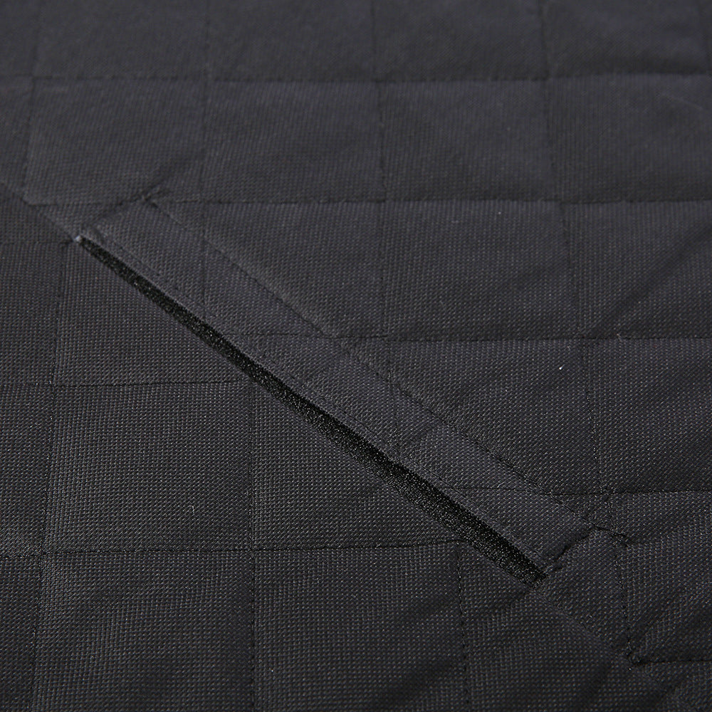 Dog Car Seat Cover – Mesh Hammock with Zipper, Safety Belt & Waterproof Protection