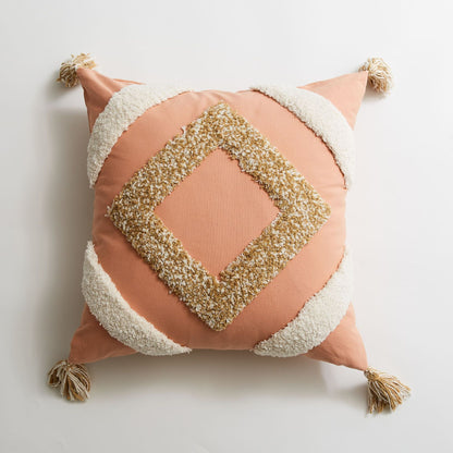 Cotton Canvas Pillow Cushion Cover – Durable Decorative Pillowcase for Sofa & Home