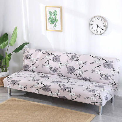 No-Armrest Folding Sofa Bed Cover – Universal Stretch Slipcover for Armless Sofa Beds