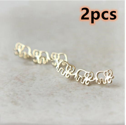 Daisy Stud Earrings – Gold & Silver Alloy Flower Jewelry for Women
