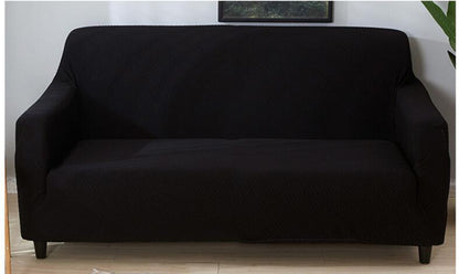 Solid Color Universal Elastic Sofa Cover – Stretch Sleeve Slipcover for Living Room