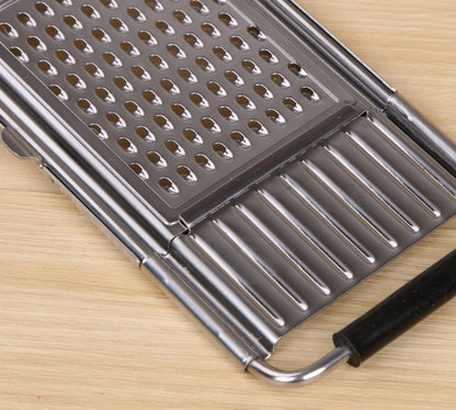 Stainless Steel Grater, Vegetable Slicer & Fruit Peeler – Multi-Function Kitchen Tool