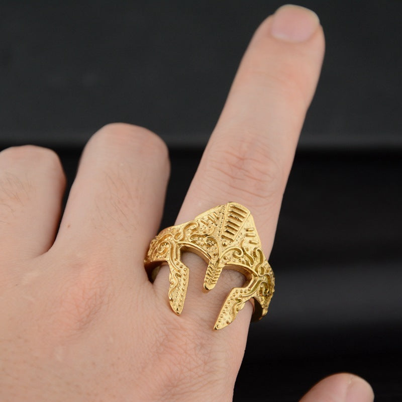 Warrior Mask Ring – Personality Fashion Jewelry for Men & Women