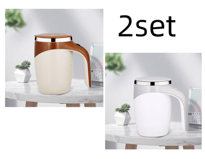 Automatic Magnetic Stirring Cup – Self-Mixing Coffee & Tea Mug, Rechargeable