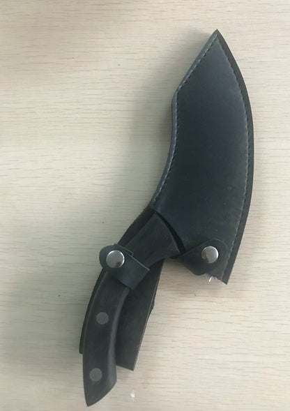 Hand-Forged Hammer Chef Knife – Professional Kitchen Cutting Knife