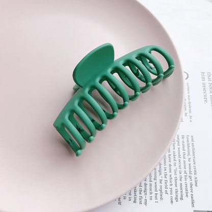 Macaron Color Hair Clip – Simple Versatile Pastel Hairpin for Women & Girls