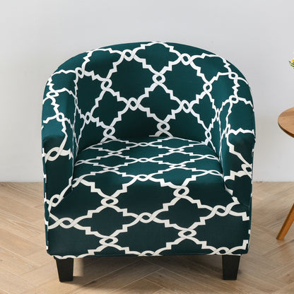 Elastic Round Spandex Non-Slip Single Sofa Cover – Universal Stretch Armchair Slipcover