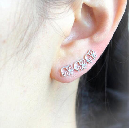 Daisy Stud Earrings – Gold & Silver Alloy Flower Jewelry for Women