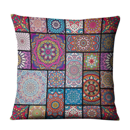 Natural Linen Pillow Cushion Cover – Breathable Decorative Pillowcase for Sofa & Home