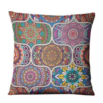 Natural Linen Pillow Cushion Cover – Breathable Decorative Pillowcase for Sofa & Home