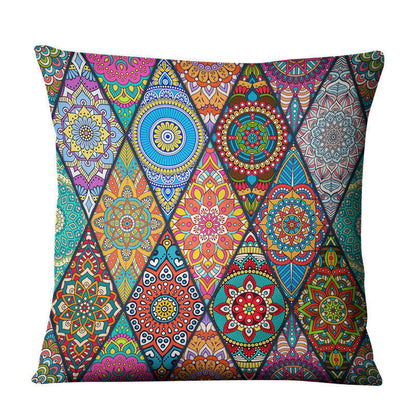 Natural Linen Pillow Cushion Cover – Breathable Decorative Pillowcase for Sofa & Home