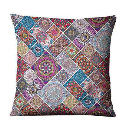 Natural Linen Pillow Cushion Cover – Breathable Decorative Pillowcase for Sofa & Home