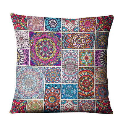 Natural Linen Pillow Cushion Cover – Breathable Decorative Pillowcase for Sofa & Home