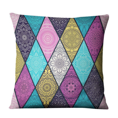 Natural Linen Pillow Cushion Cover – Breathable Decorative Pillowcase for Sofa & Home