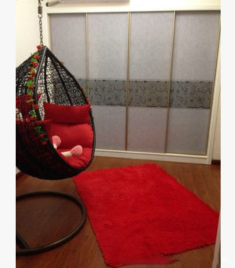 Yoga Mat Bedside Blanket – Soft Non-Slip Floor Mat for Bedroom, Yoga & Meditation