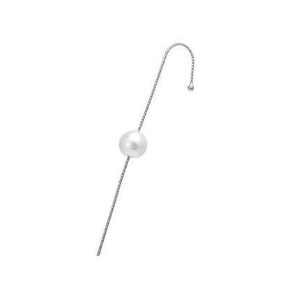 Ear Wrap Crawler Zircon Earrings – Korean Gold & Silver Copper Jewelry for Women