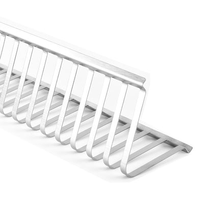 Stainless Steel BBQ Rib Rack – Smoking & Grilling Holder Stand for Outdoor Picnic