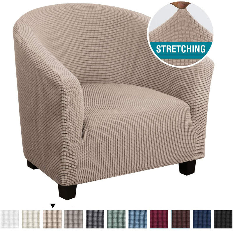 Four Seasons Universal All-Inclusive Chair Cover – Stretch Single Sofa Slipcover for Restaurant & Home