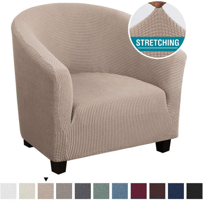 Four Seasons Universal All-Inclusive Chair Cover – Stretch Single Sofa Slipcover for Restaurant & Home