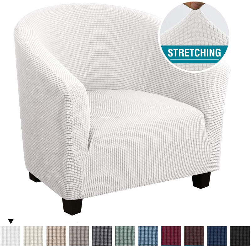 Four Seasons Universal All-Inclusive Chair Cover – Stretch Single Sofa Slipcover for Restaurant & Home