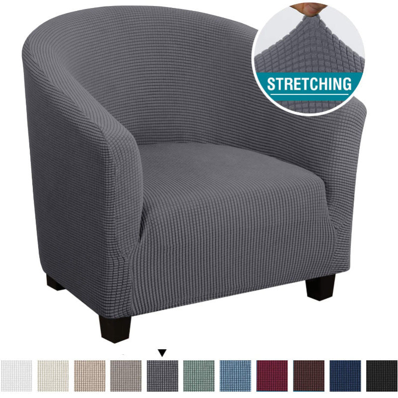 Four Seasons Universal All-Inclusive Chair Cover – Stretch Single Sofa Slipcover for Restaurant & Home