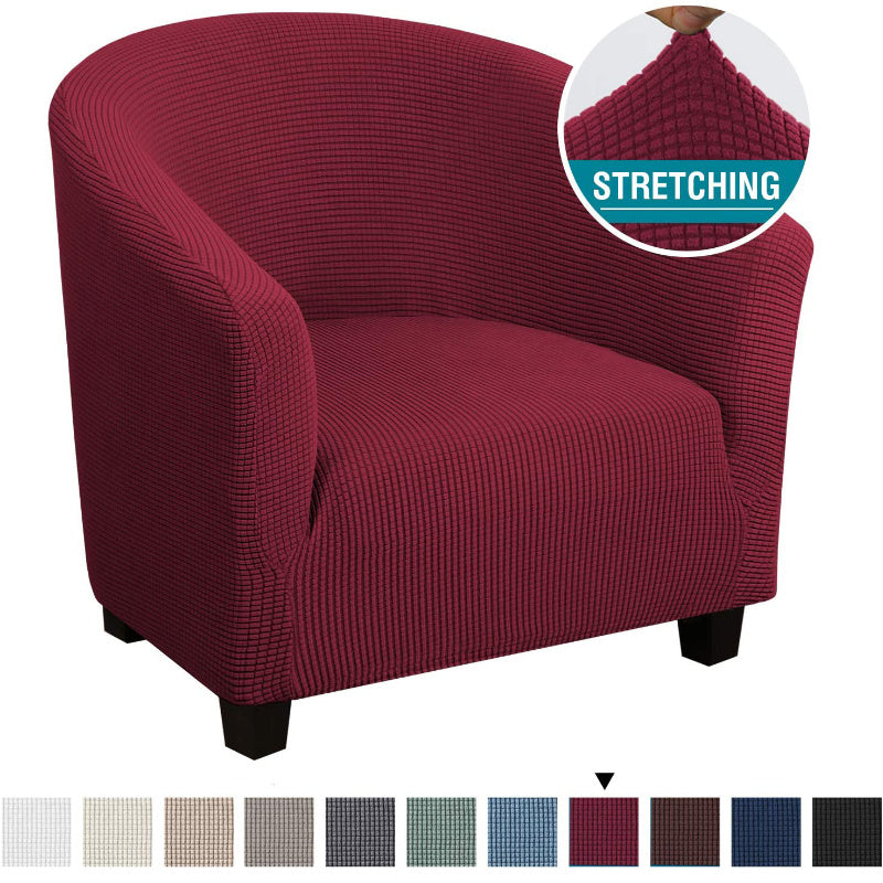 Four Seasons Universal All-Inclusive Chair Cover – Stretch Single Sofa Slipcover for Restaurant & Home