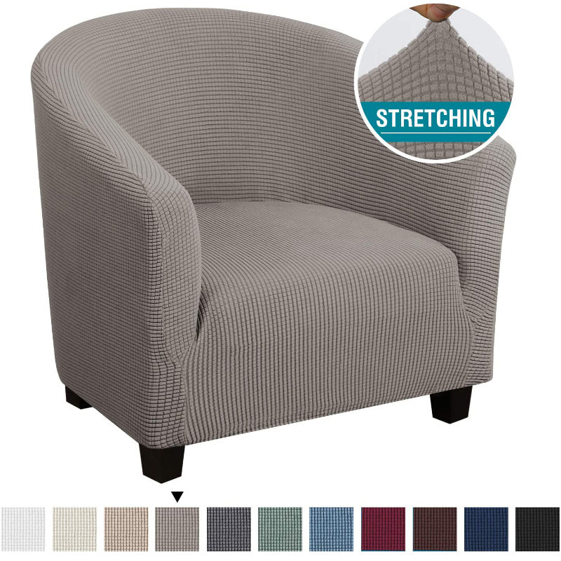 Four Seasons Universal All-Inclusive Chair Cover – Stretch Single Sofa Slipcover for Restaurant & Home