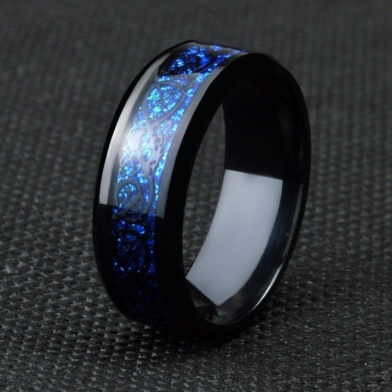 Black Heart Gemstone Diamond Wedding Ring – Gothic Jewelry for Women