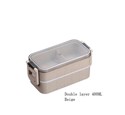 Microwave-Safe Healthy Material Dinnerware Lunch Box – Portable Food Container