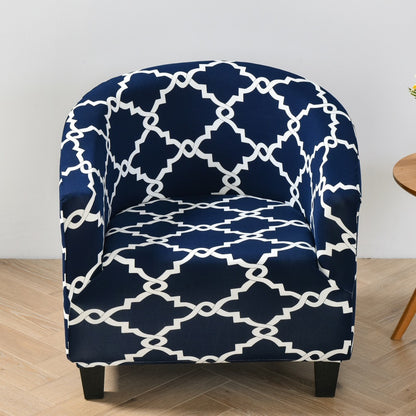 Elastic Round Spandex Non-Slip Single Sofa Cover – Universal Stretch Armchair Slipcover