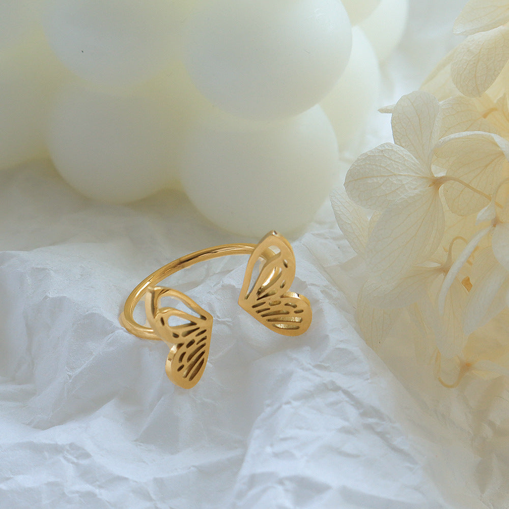 Hollow Butterfly Open Ring – Fashion Personality Jewelry for Women