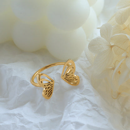 Hollow Butterfly Open Ring – Fashion Personality Jewelry for Women