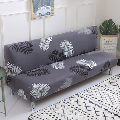 No-Armrest Folding Sofa Bed Cover – Universal Stretch Slipcover for Armless Sofa Beds