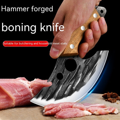 Small Kitchen Boning Knife – Forged Dedicated Slaughter & Bone Picking Knife