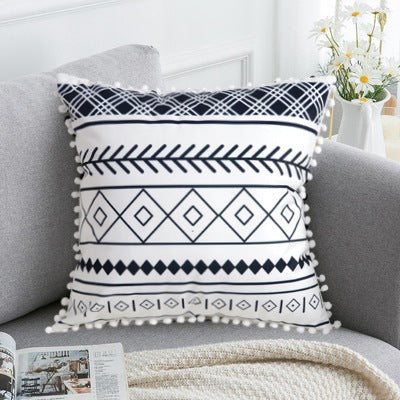 Bohemian National Style Throw Pillow – Decorative Cushion for Sofa, Bed & Living Room