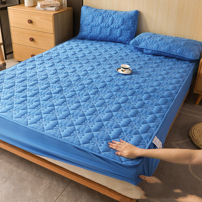 Brushed Cotton Fitted Sheet – All-Inclusive Dust Protection Mattress Cover