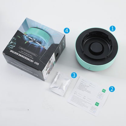Smart Ashtray with Air Purifier & Anion Technology – Portable Car & Home Smoke Remover