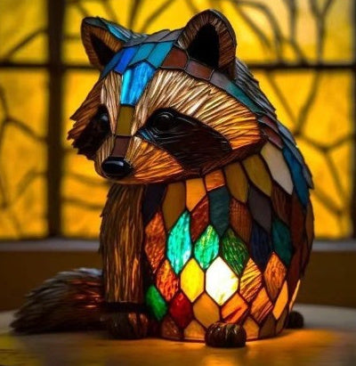 3D Animal Night Light Desk Lamp – Colorful Decorative Table Lamp