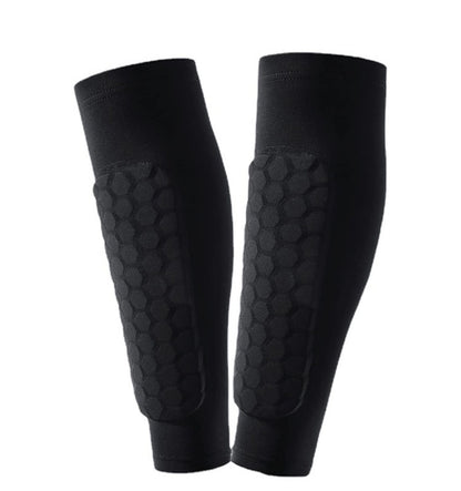 Men's Honeycomb Shank Protection Socks – Anti-Collision Non-Slip
