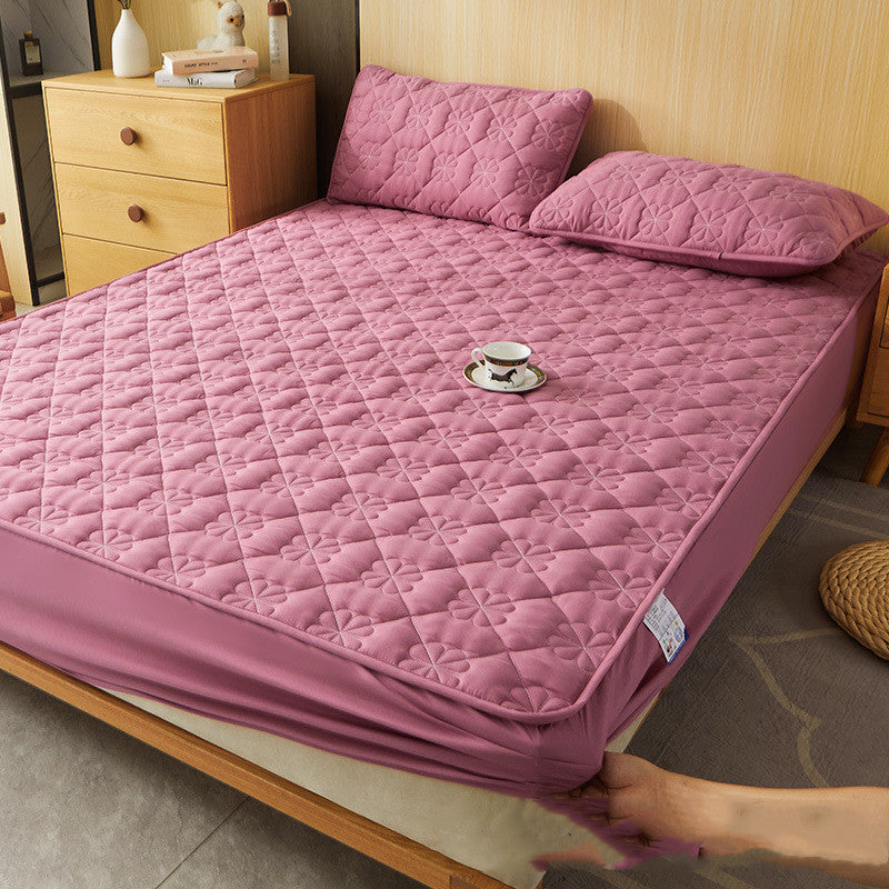 Brushed Cotton Fitted Sheet – All-Inclusive Dust Protection Mattress Cover