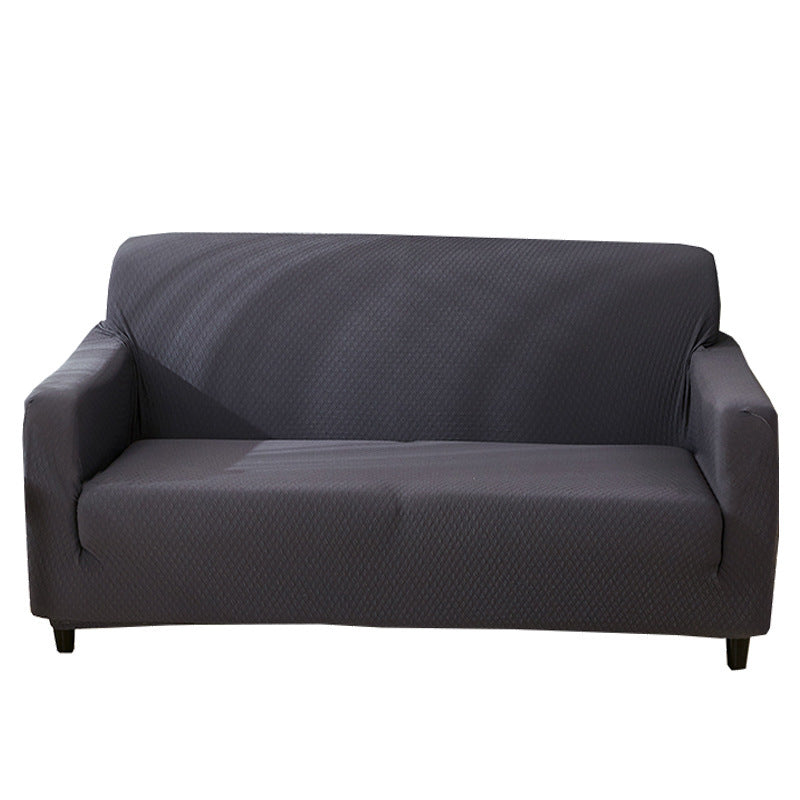 Solid Color Universal Elastic Sofa Cover – Stretch Sleeve Slipcover for Living Room