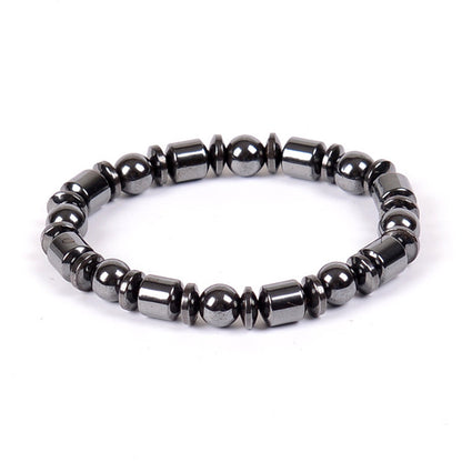 Magnetic Therapy Bracelet – Pentagram Stone for Men & Women