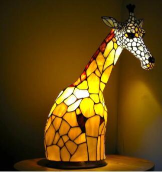 3D Animal Night Light Desk Lamp – Colorful Decorative Table Lamp