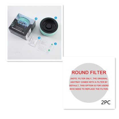 Smart Ashtray with Air Purifier & Anion Technology – Portable Car & Home Smoke Remover