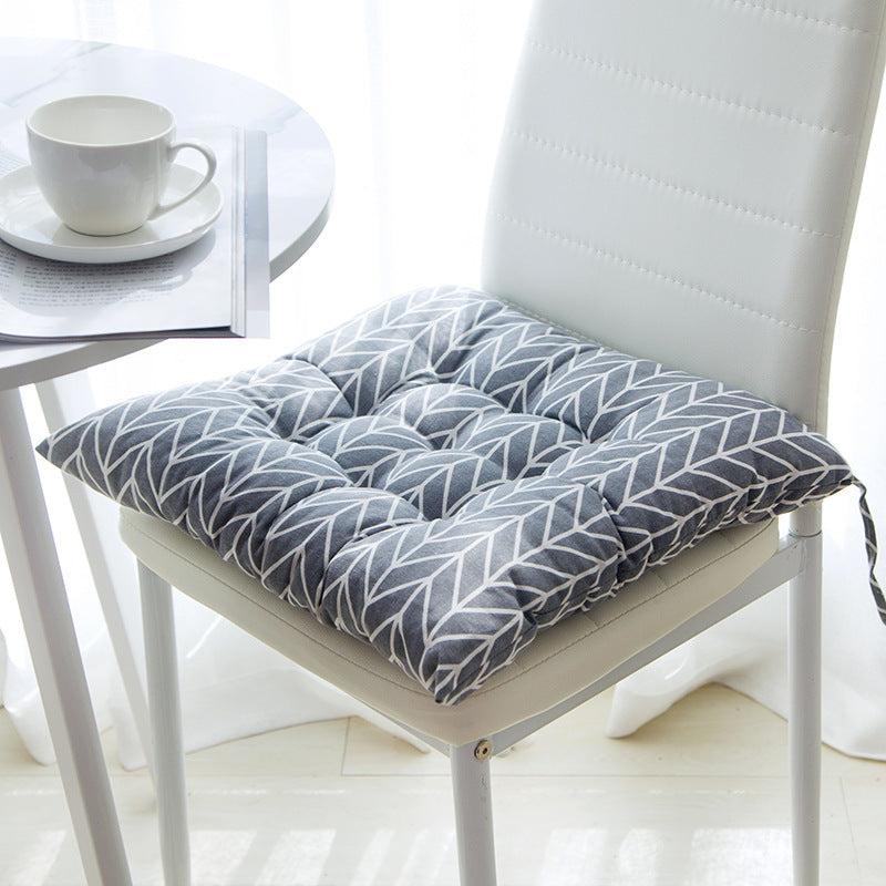 Cotton Linen Chair Cushion 40x40cm – Breathable Seat Pad for Tatami, Sofa, Floor & Yoga | 9 Designs