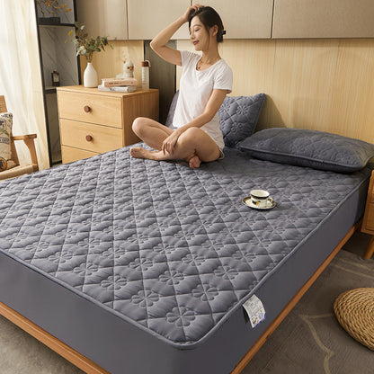 Brushed Cotton Fitted Sheet – All-Inclusive Dust Protection Mattress Cover
