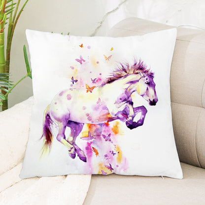 Super Soft Peach Skin Linen Pillowcase – Smooth Decorative Cushion Cover for Sofa & Bedroom