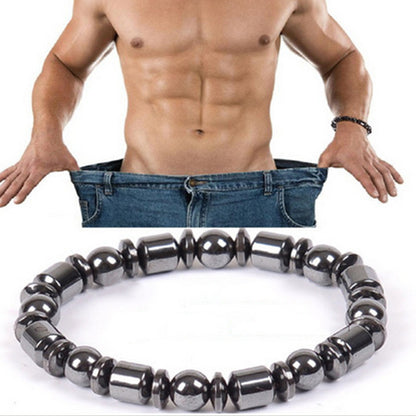 Magnetic Therapy Bracelet – Pentagram Stone for Men & Women